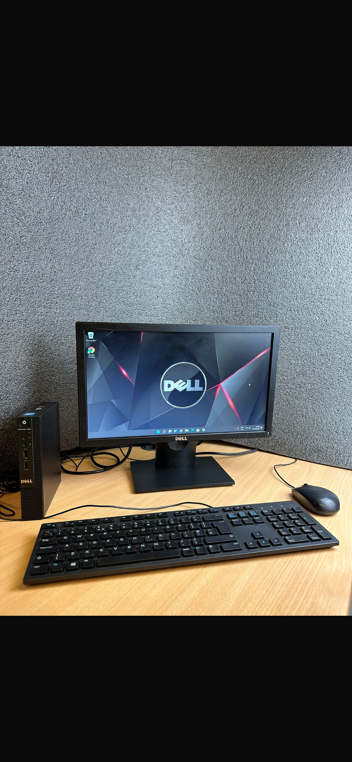 Dell optiplex small powerful PC computer core i3 8GB RAM 500GB storage